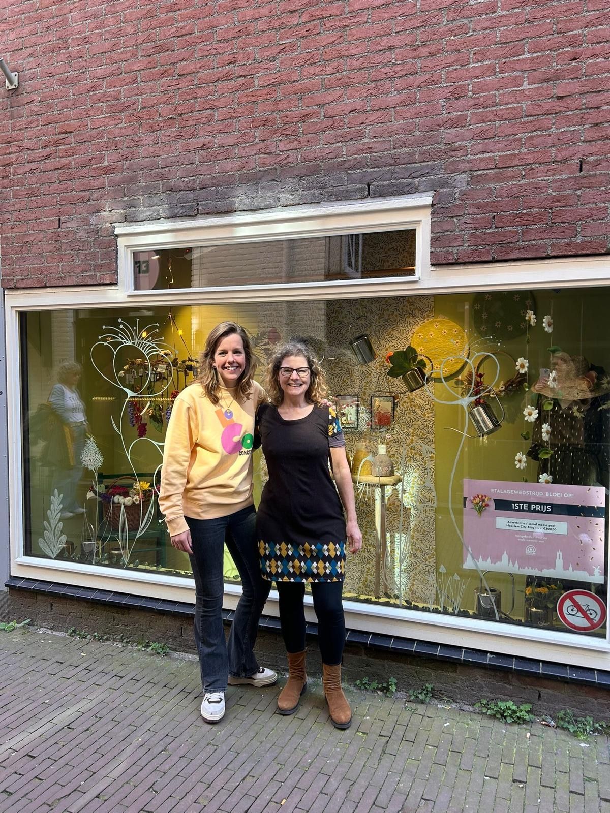 eerste prijs etalage